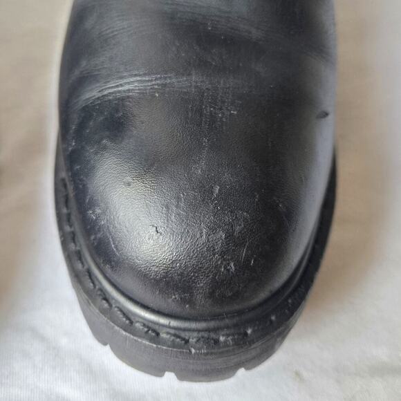 All American Boot MFG Men\'s 8\'\' Leather Wildland Firefighting Boots Black Size 8 main image 10